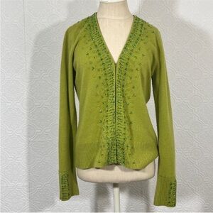 Vintage Cashmere Cardigan Sweater
